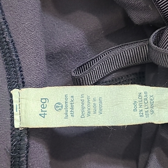 Lululemon Wide Leg Yoga Leggings with Adjustable Drawstring Waist - Picture 5 of 6